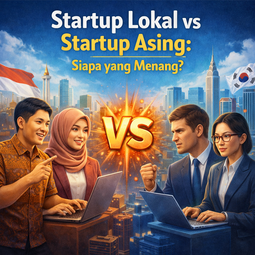 Startup Lokal vs Startup Asing:  Siapa yang Menang?